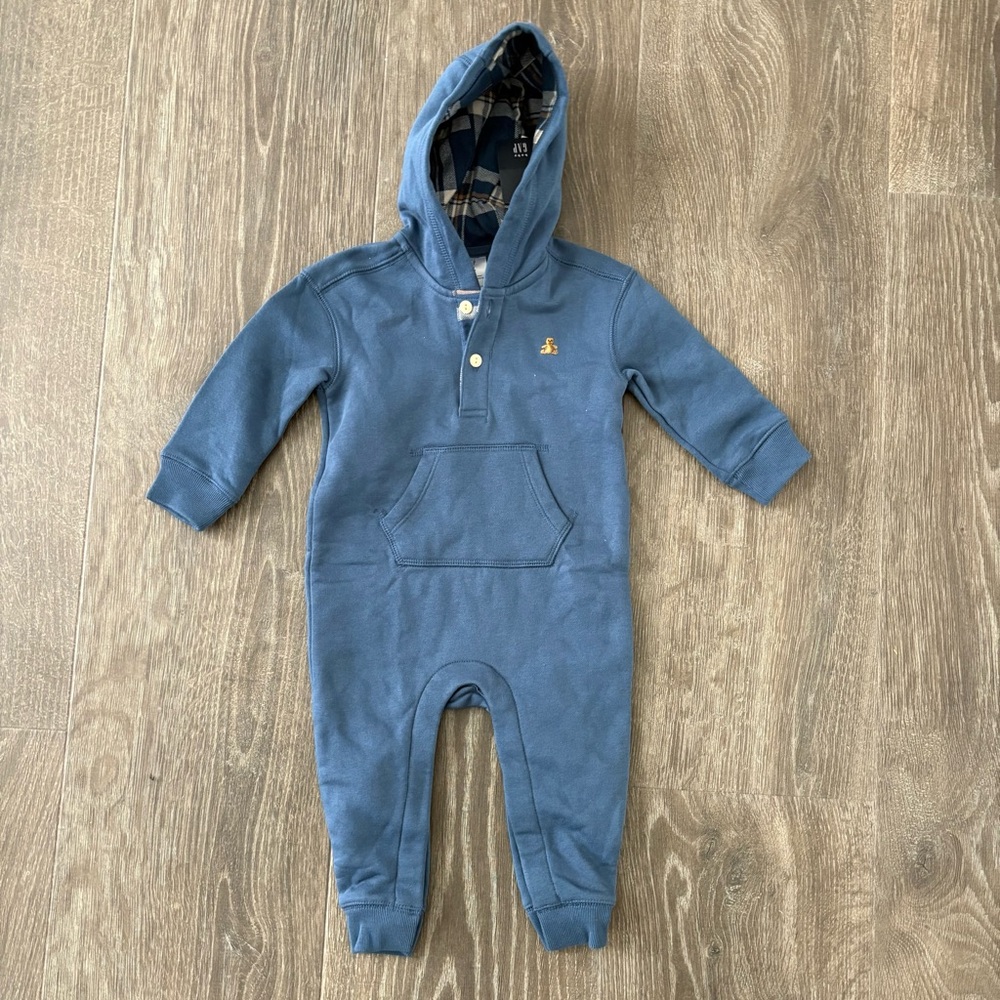 Baby GAP Blue Coveralls - 12-18 Months NEW!